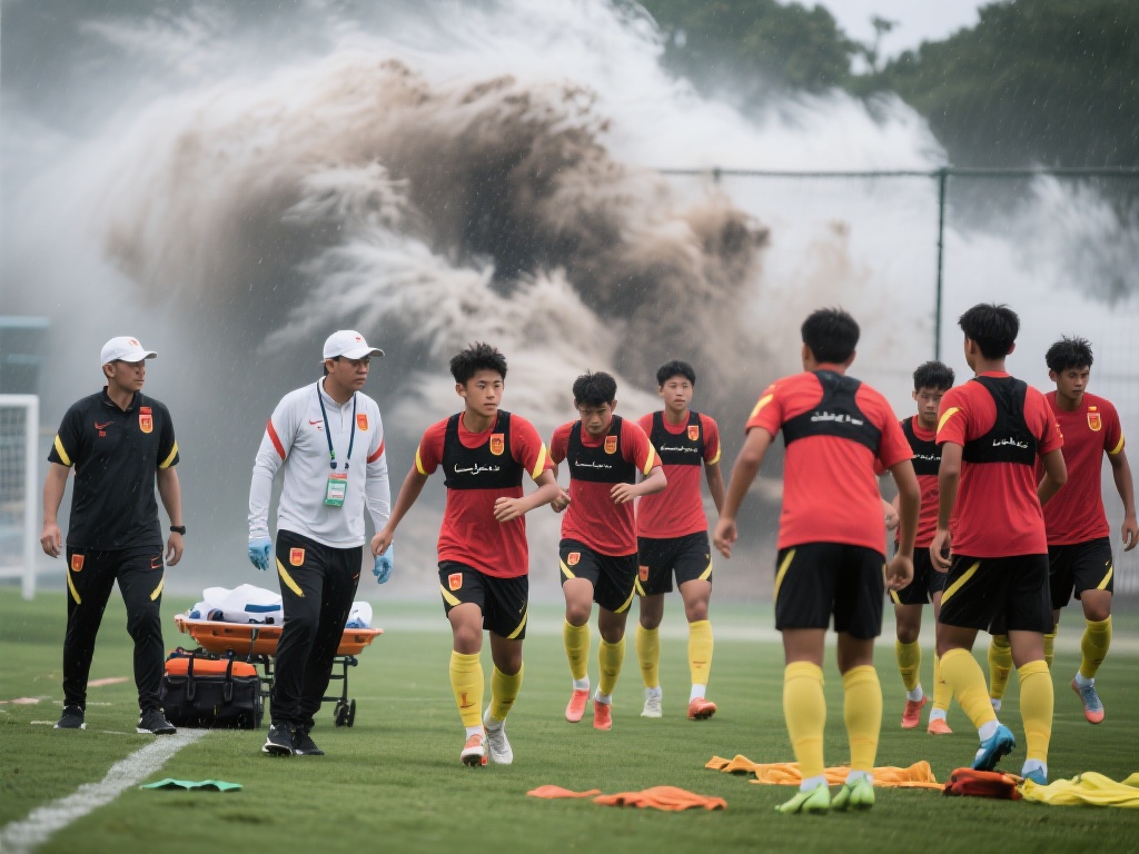 为了适应沙特球队的战术风格，中国U17不